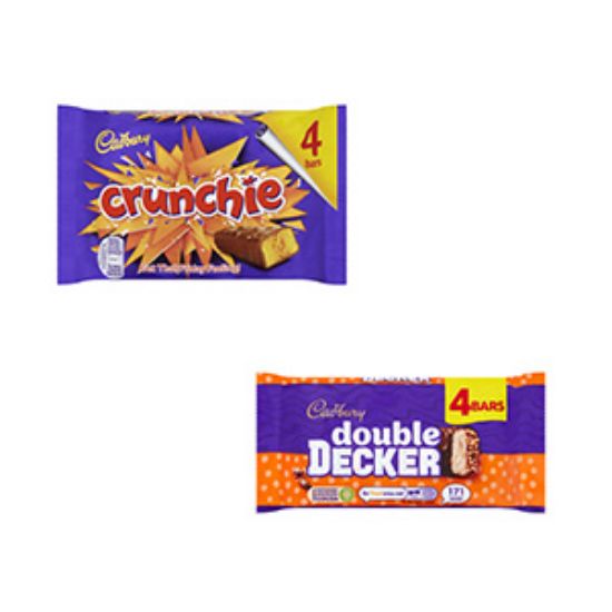 Picture of CRUNCHIE(14) Double Decker (11) MULTI 4PK x25